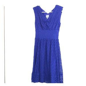 Blue Lace Dress